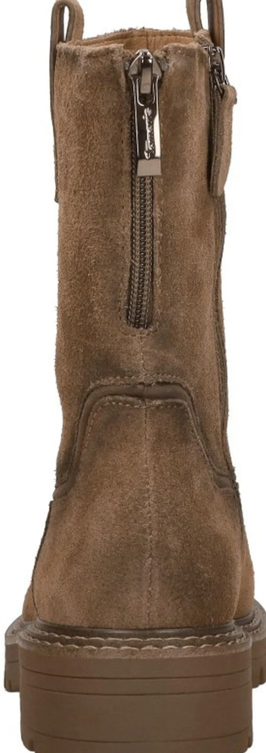 Tamaris Enkellaarsjes Plat Cognac Clearance