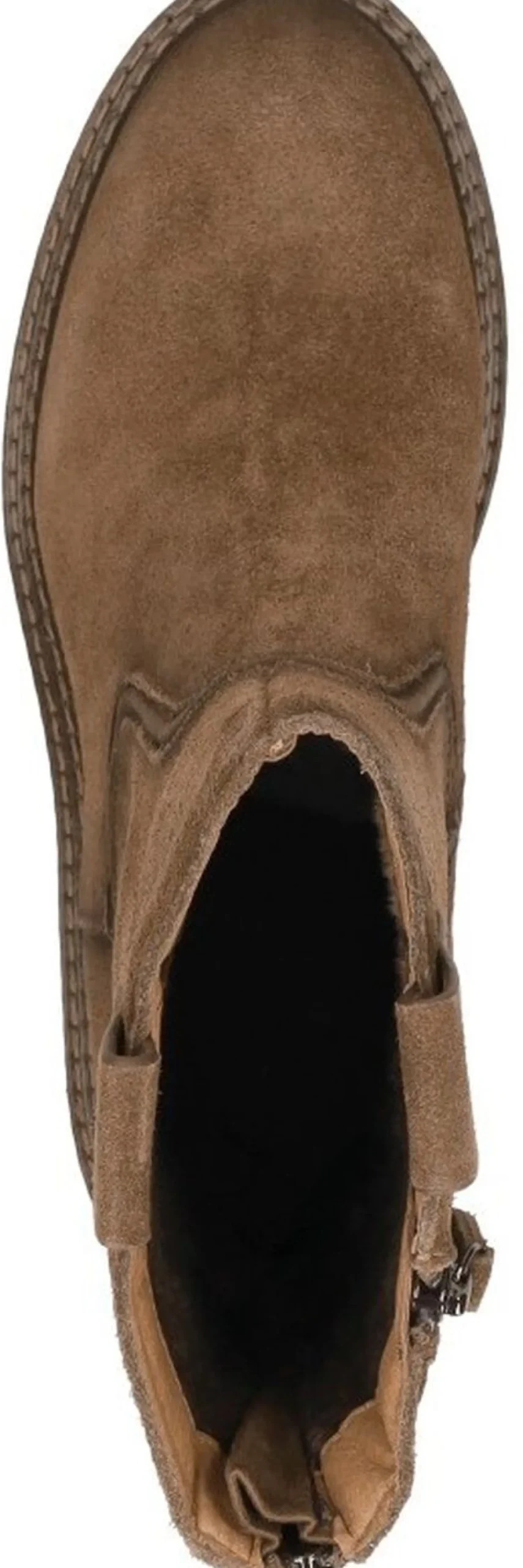 Tamaris Enkellaarsjes Plat Cognac Clearance