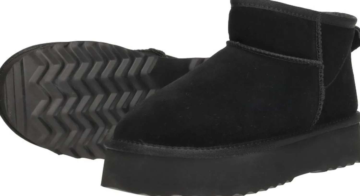 Shoecolate Enkellaarsjes Plat Zwart Outlet