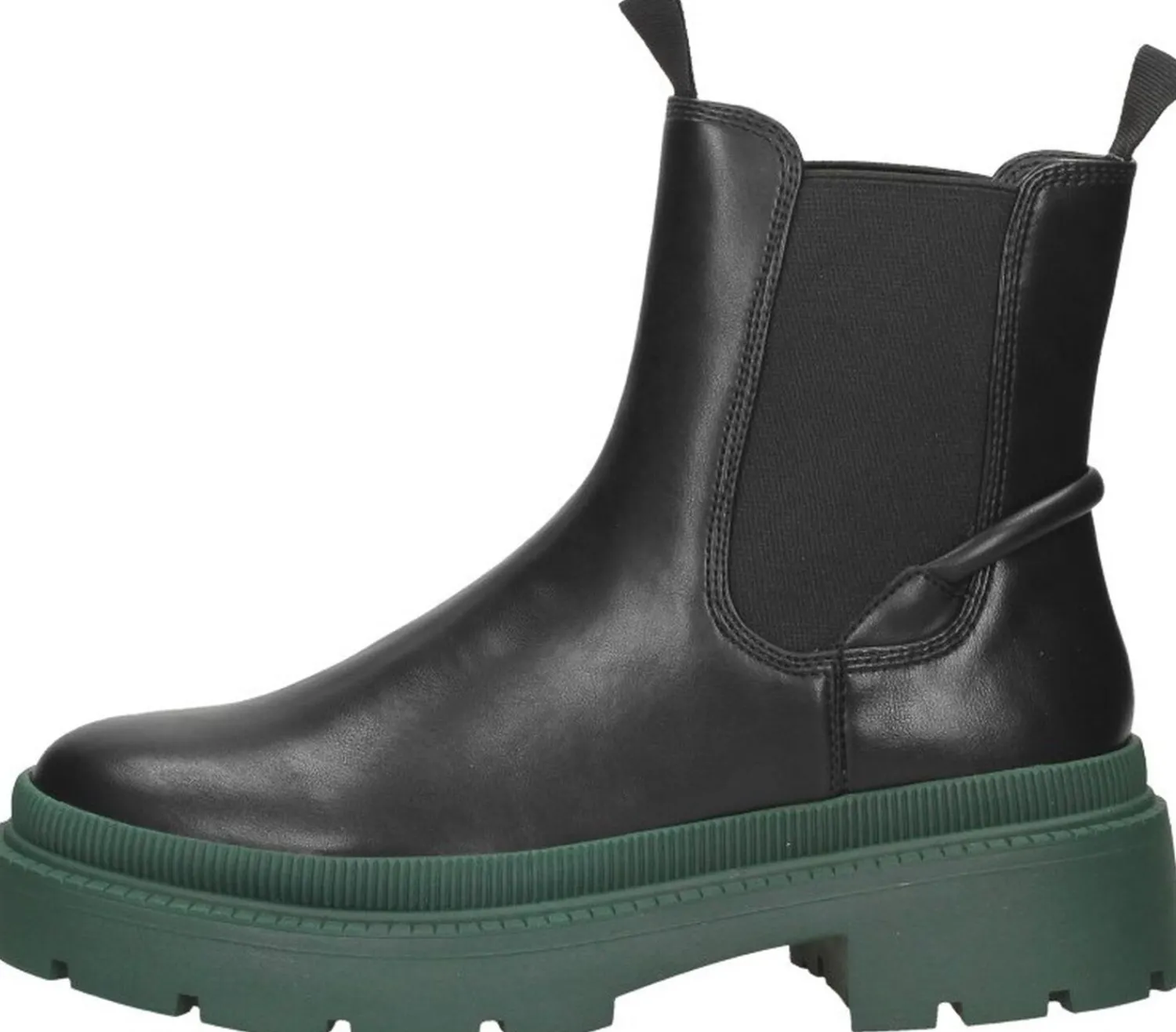 Tamaris Enkellaarsjes Plat Zwart New