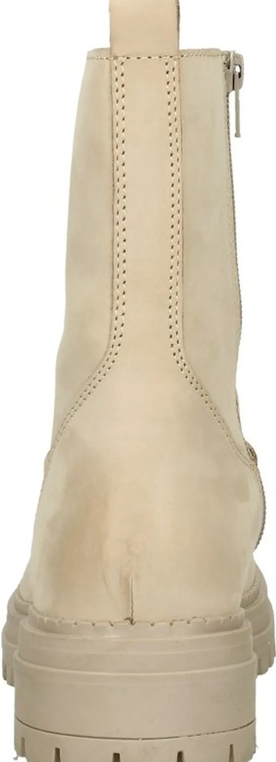 Sub55 Enkellaarsjes Plat Beige Discount