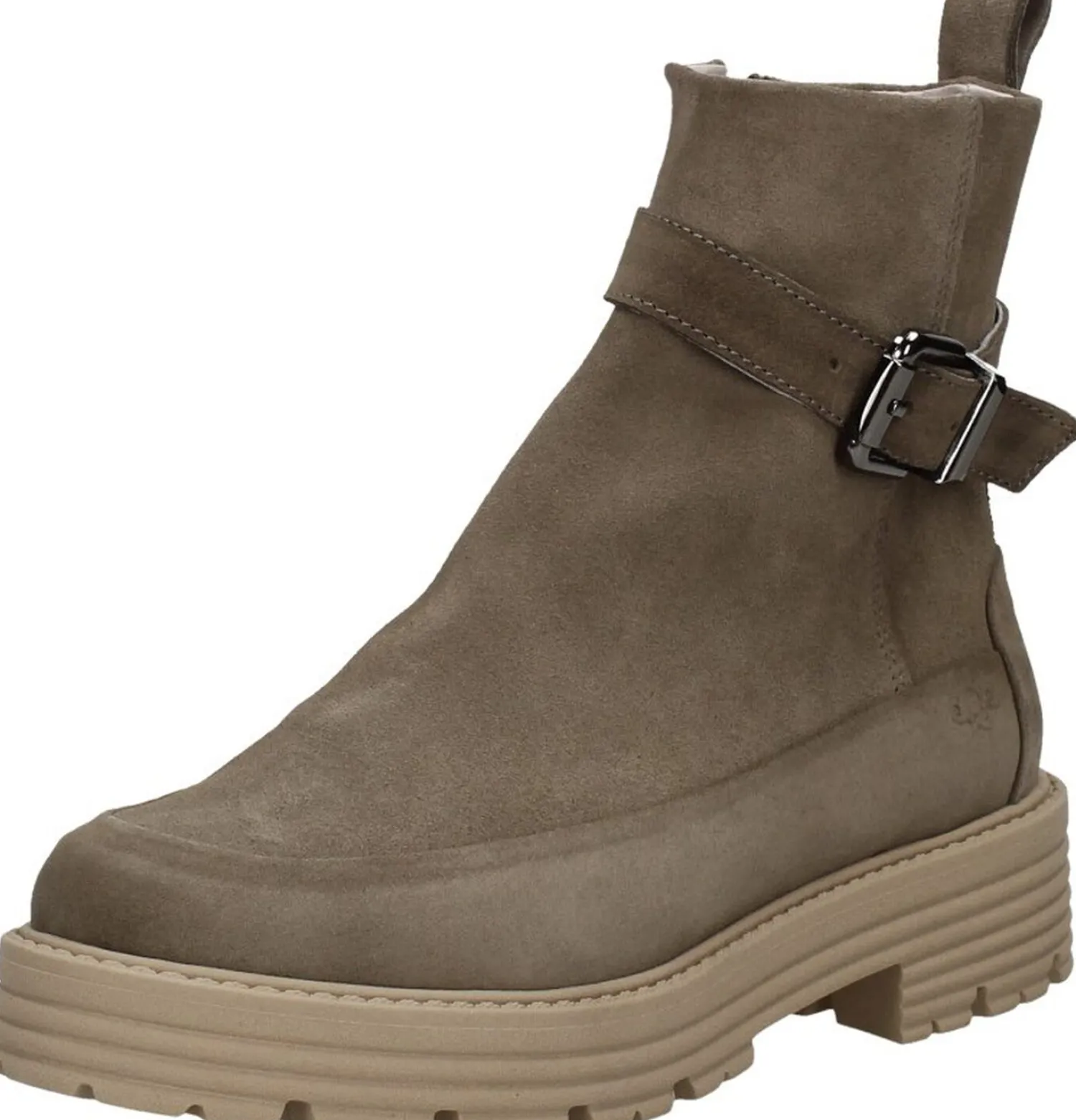 Aqa Enkellaarsjes Plat Taupe Online