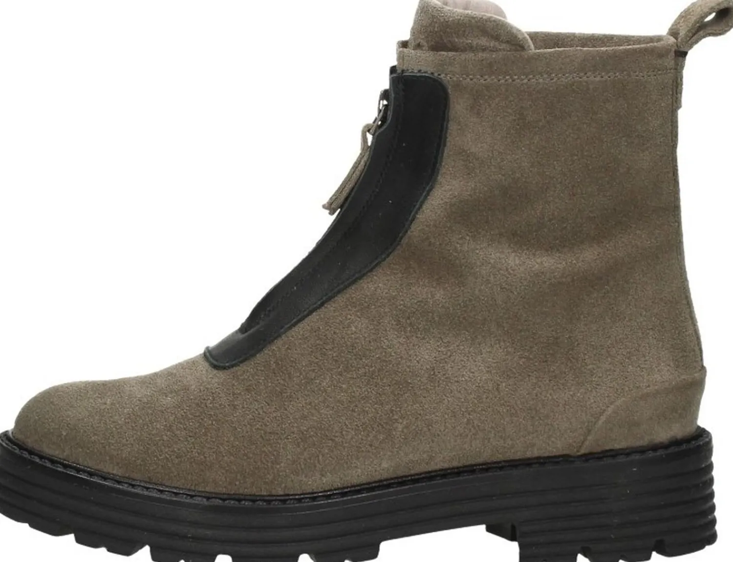 Aqa Enkellaarsjes Plat Taupe Online