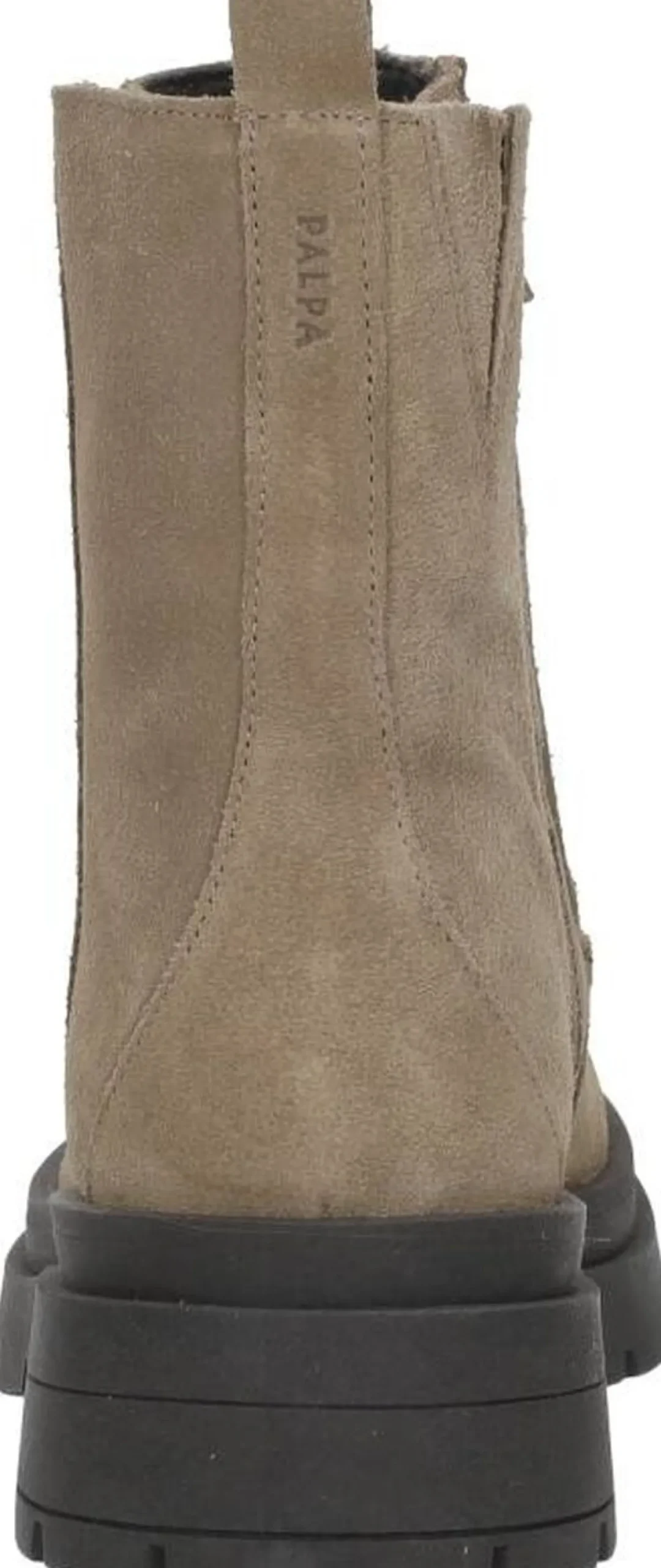 Palpa Enkellaarsjes Plat Taupe Outlet