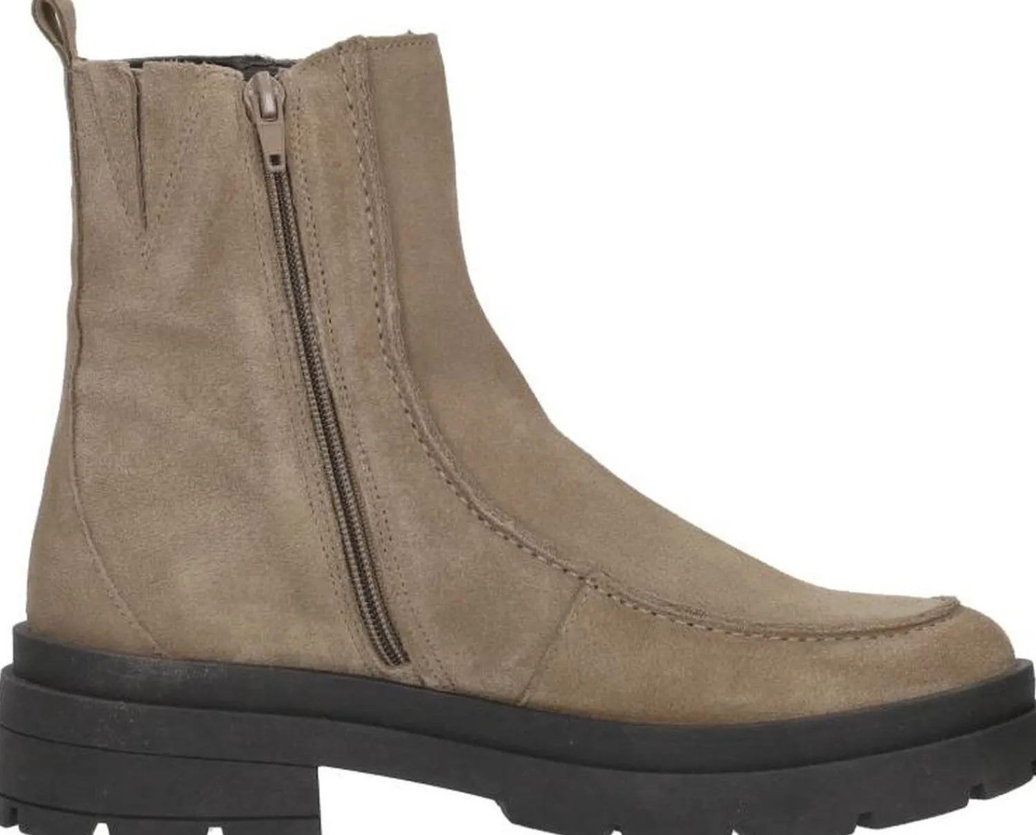 Palpa Enkellaarsjes Plat Taupe Outlet