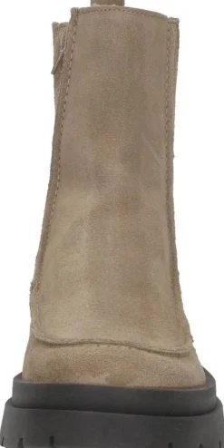 Palpa Enkellaarsjes Plat Taupe Outlet