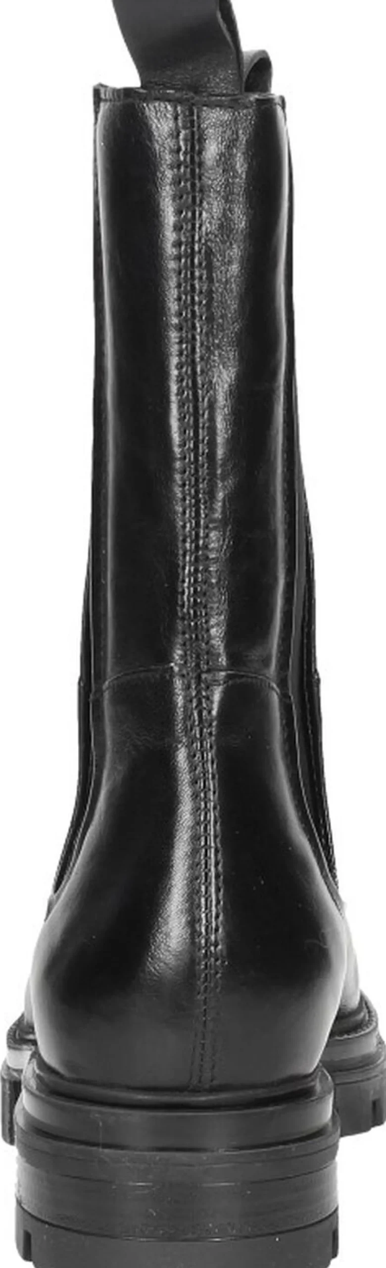 Mjus Enkellaarsjes Plat Zwart Fashion