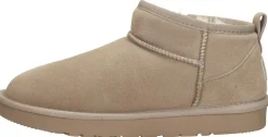 Sub55 Enkellaarsjes Plat Beige Outlet