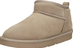 Sub55 Enkellaarsjes Plat Beige Outlet