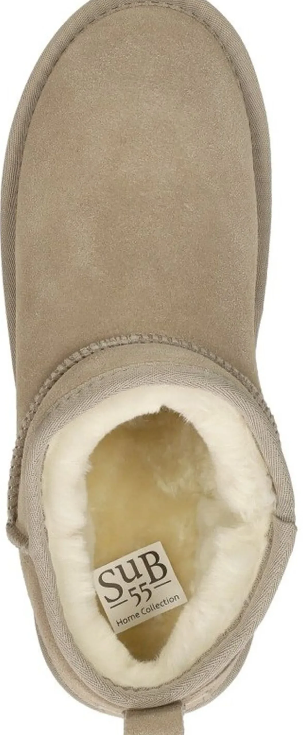 Sub55 Enkellaarsjes Plat Beige Outlet