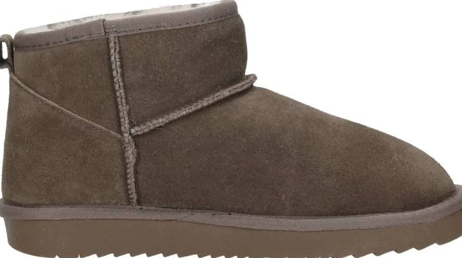 Sub55 Enkellaarsjes Plat Taupe Sale