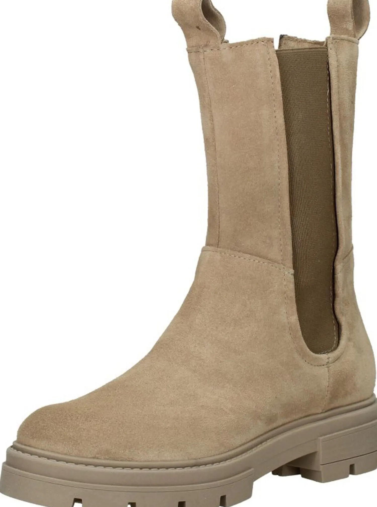 Mjus Enkellaarsjes Plat Beige Online