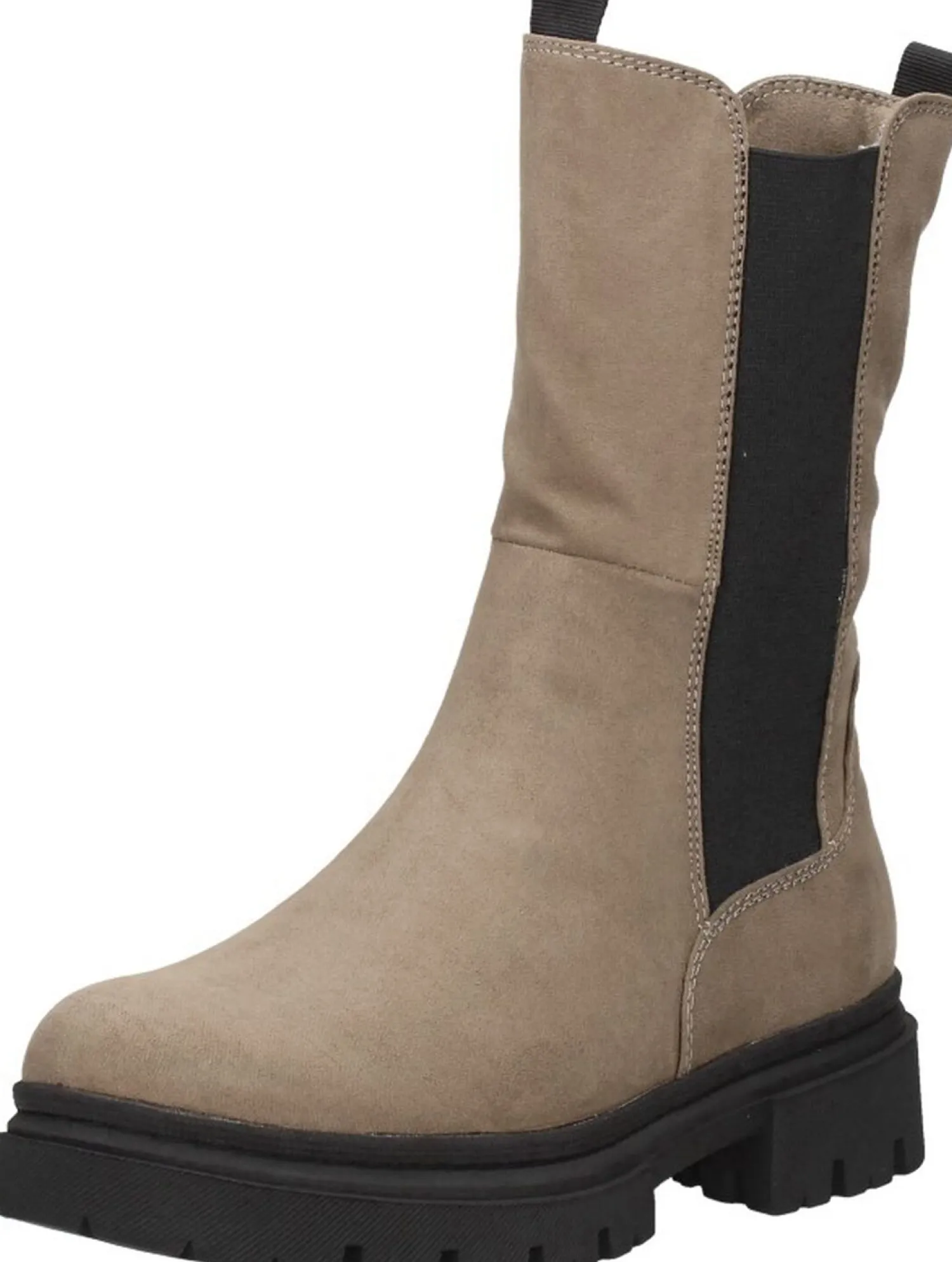 Marco Tozzi Enkellaarsjes Plat Beige Clearance