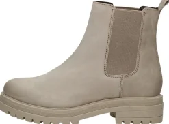 Sub55 Enkellaarsjes Plat Taupe Clearance