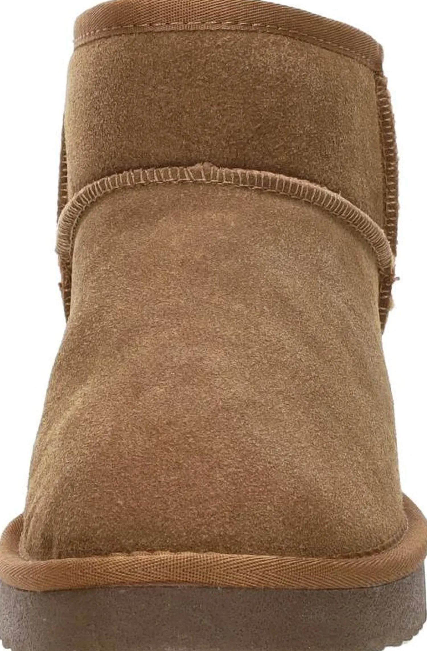 Sub55 Enkellaarsjes Plat Cognac Fashion