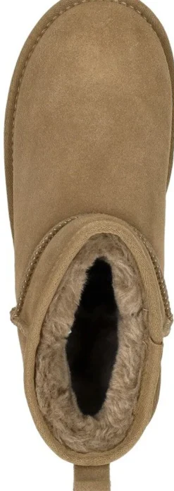 Shoecolate Enkellaarsjes Plat Taupe Online