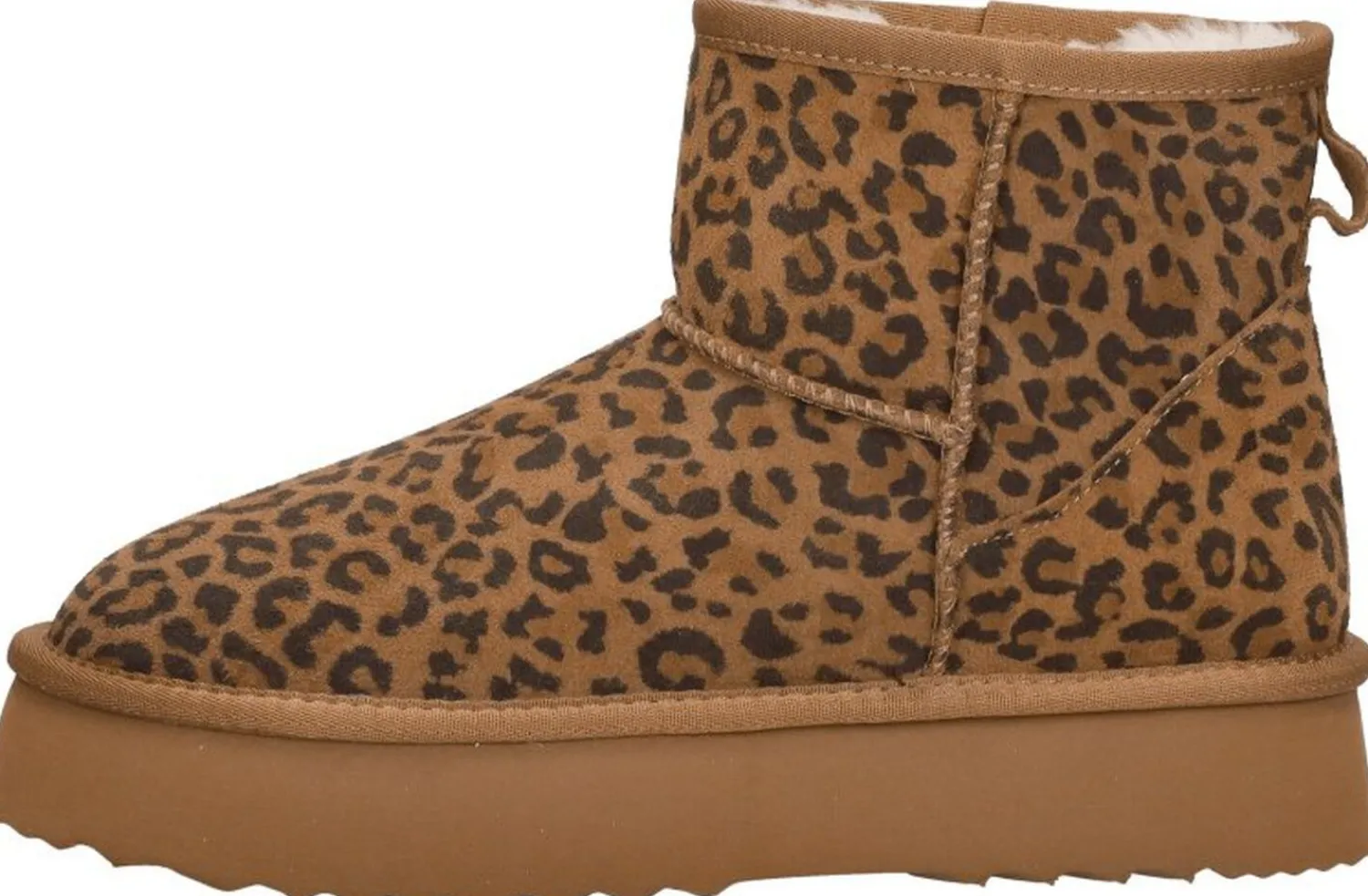 Shoecolate Enkellaarsjes Plat Cognac Sale