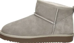 Sub55 Enkellaarsjes Plat Beige Discount