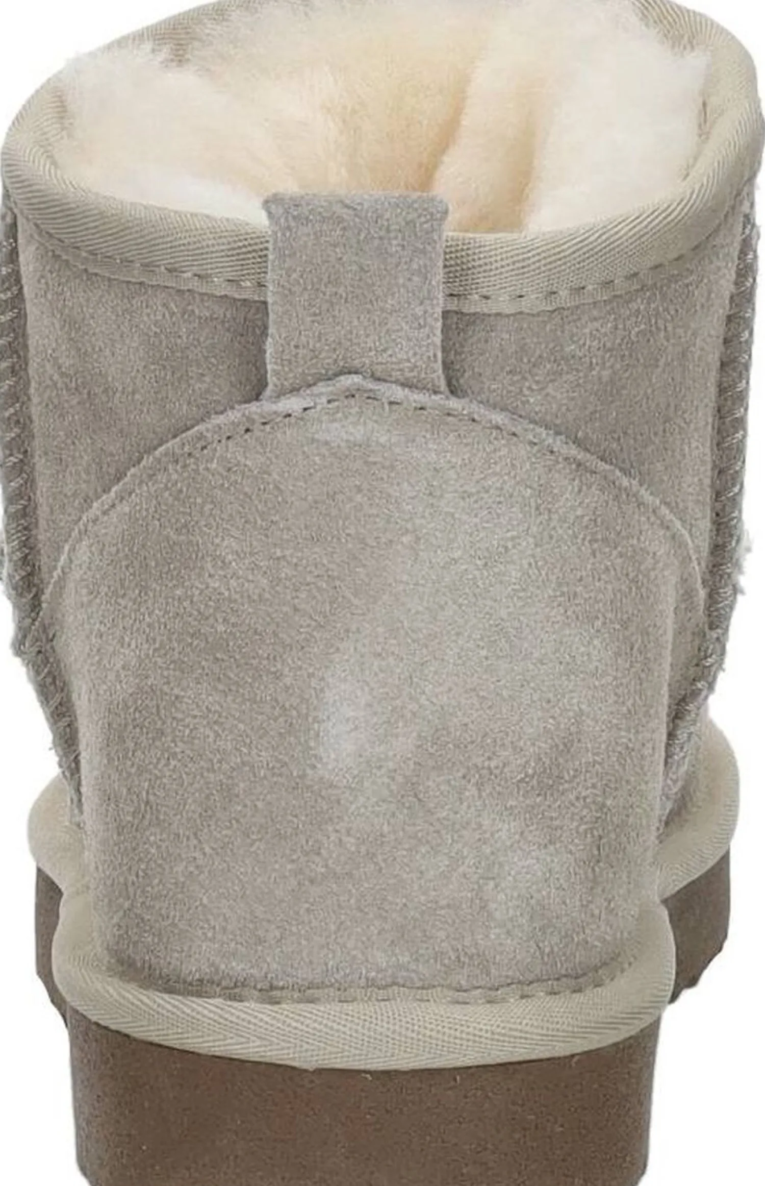 Sub55 Enkellaarsjes Plat Beige Discount
