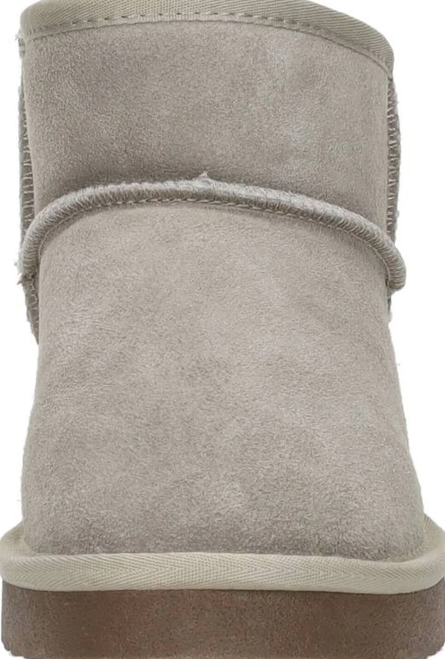 Sub55 Enkellaarsjes Plat Beige Discount