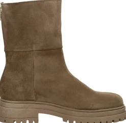 Red Rag Enkellaarsjes Plat Taupe Online