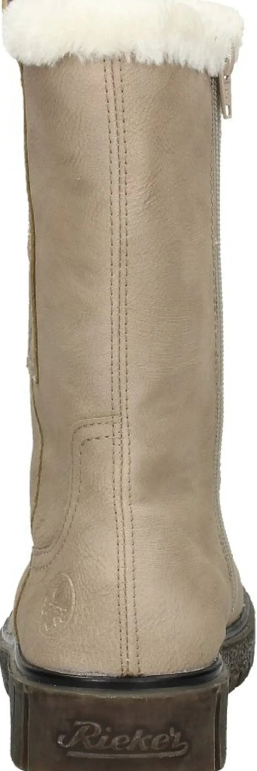 Rieker Enkellaarsjes Plat Beige Hot