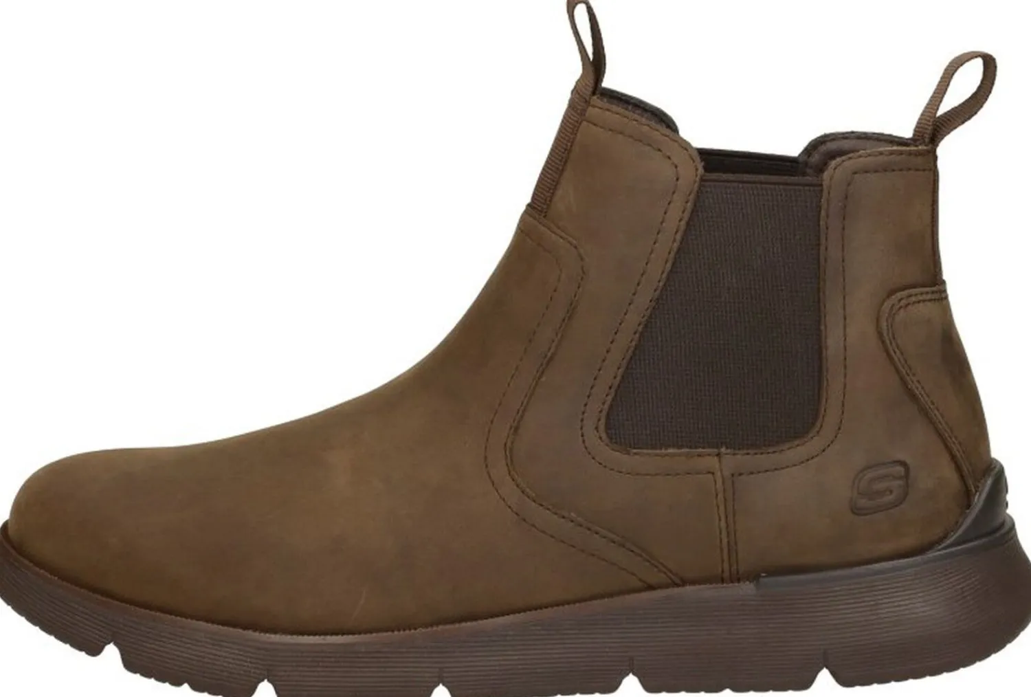 Skechers Enkellaarzen Donkerbruin Fashion