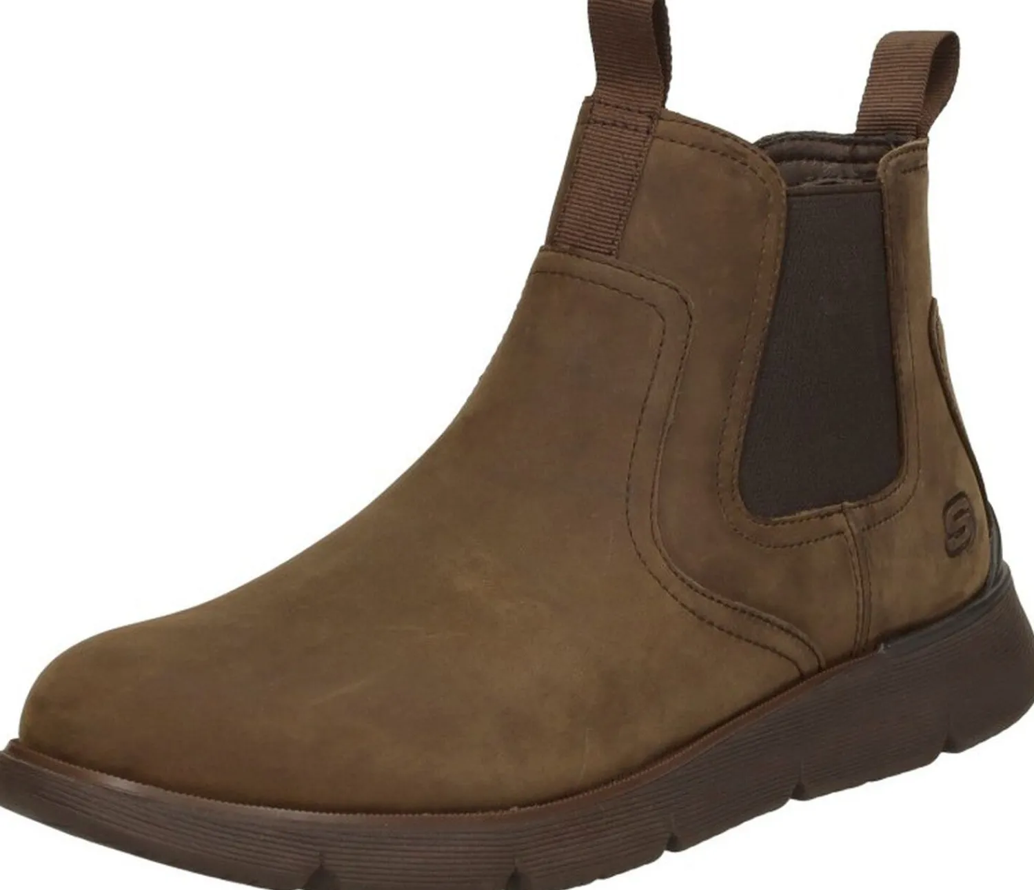 Skechers Enkellaarzen Donkerbruin Fashion