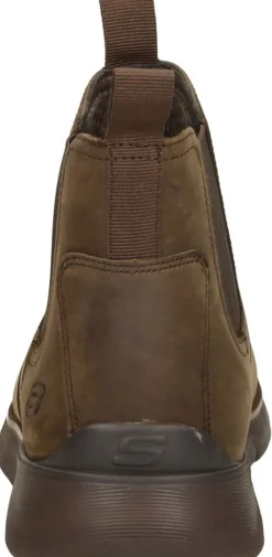 Skechers Enkellaarzen Donkerbruin Fashion