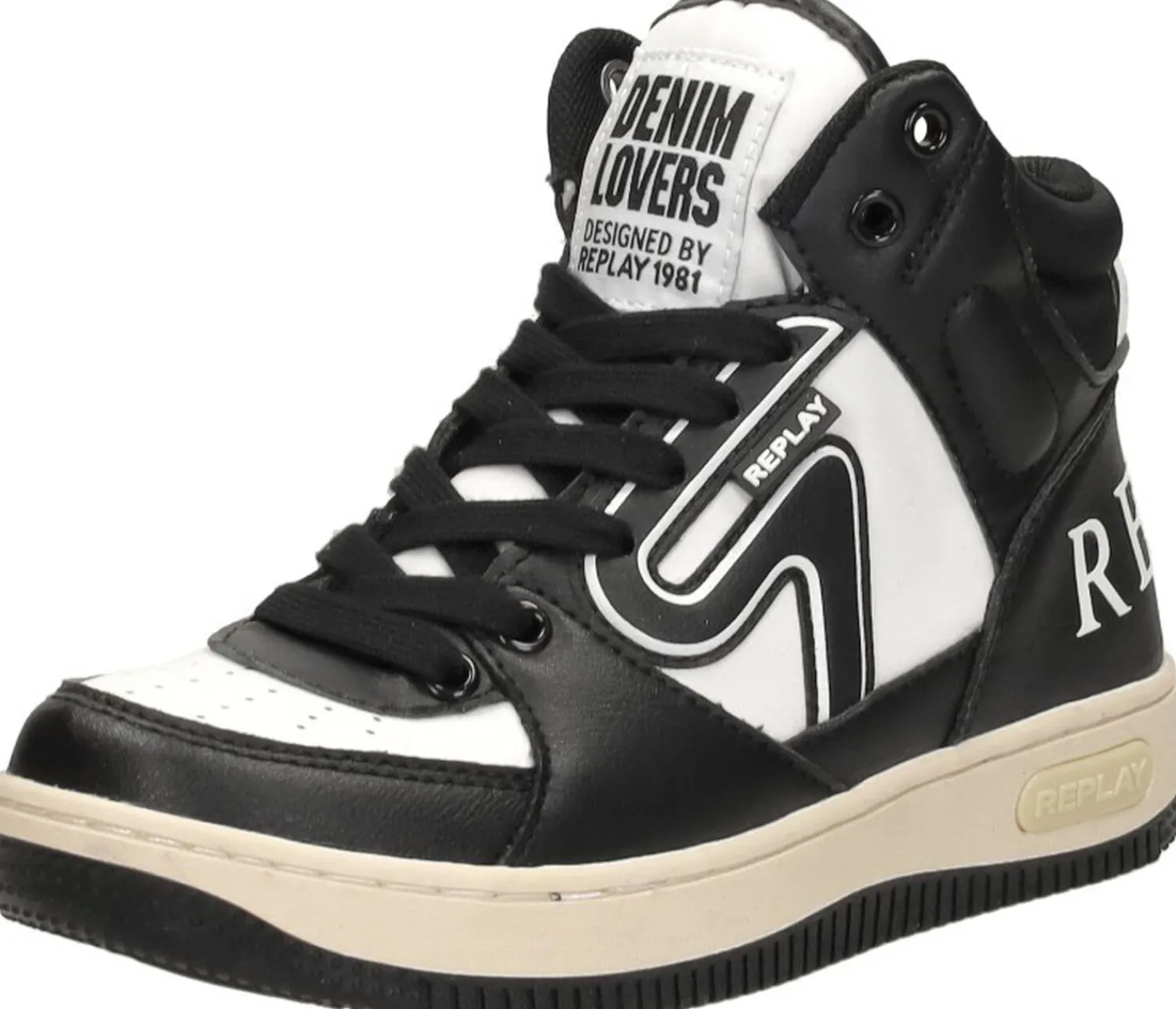 Replay Epic JR Mid Boy 4 Zwart Sale