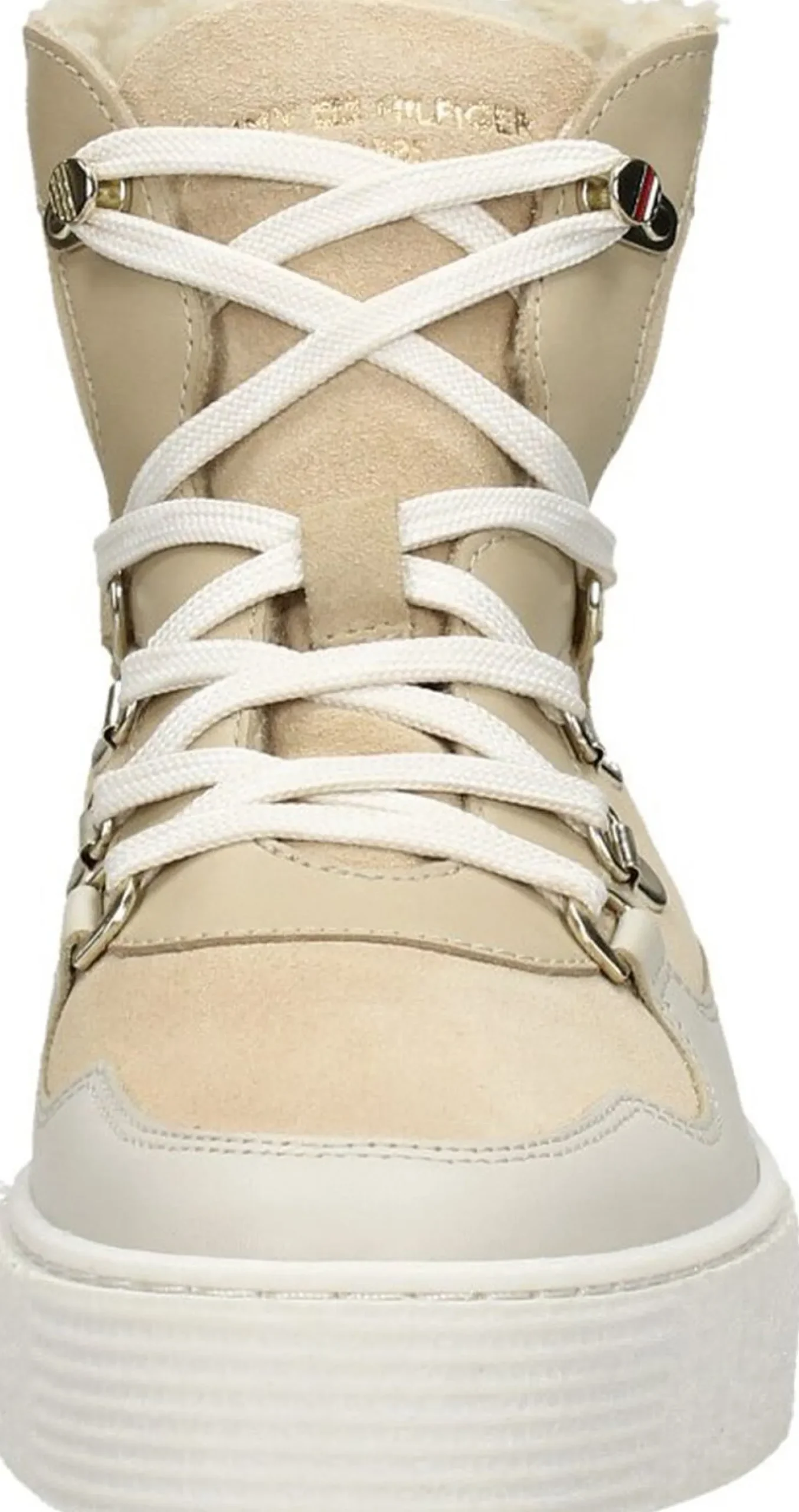 Tommy Hilfiger Feminine Outdoor Boot Beige Best