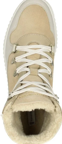 Tommy Hilfiger Feminine Outdoor Boot Beige Best