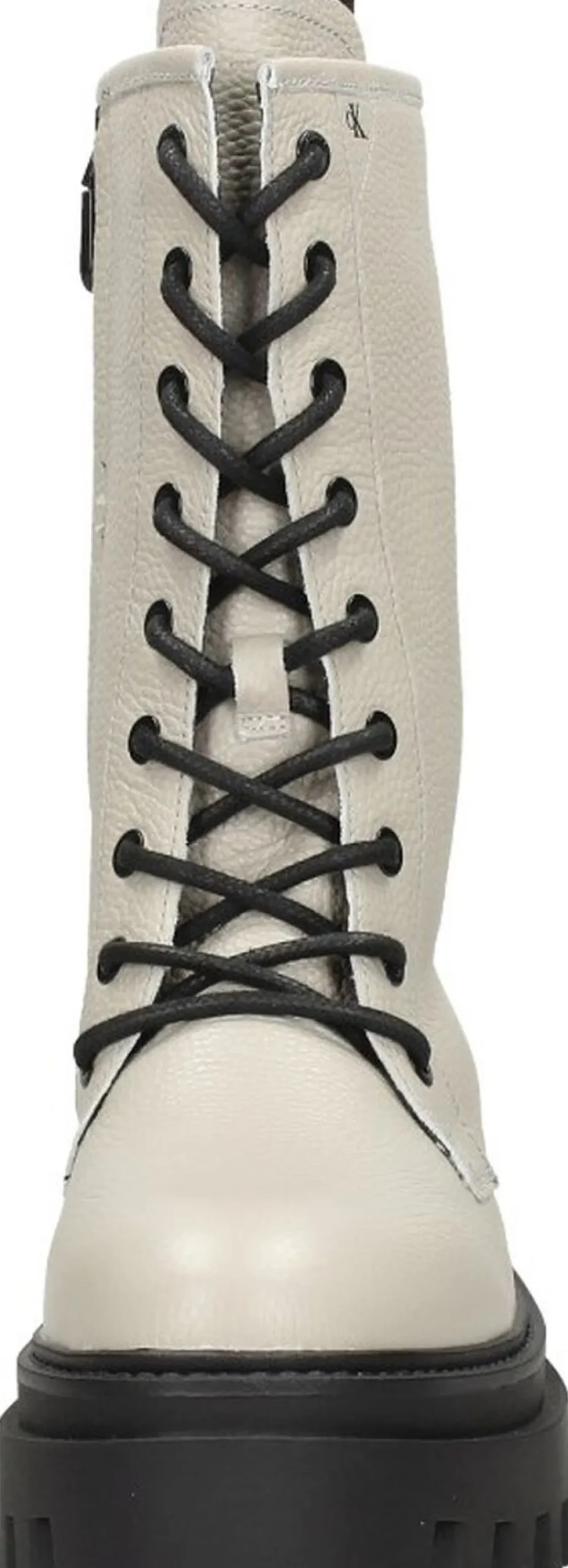 Calvin Klein Flatform Mid Laceup Boot Gebroken wit Best