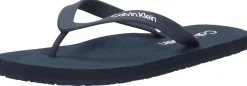 Calvin Klein Flip Flop Rubber Blauw Outlet