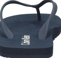 Calvin Klein Flip Flop Rubber Blauw Outlet