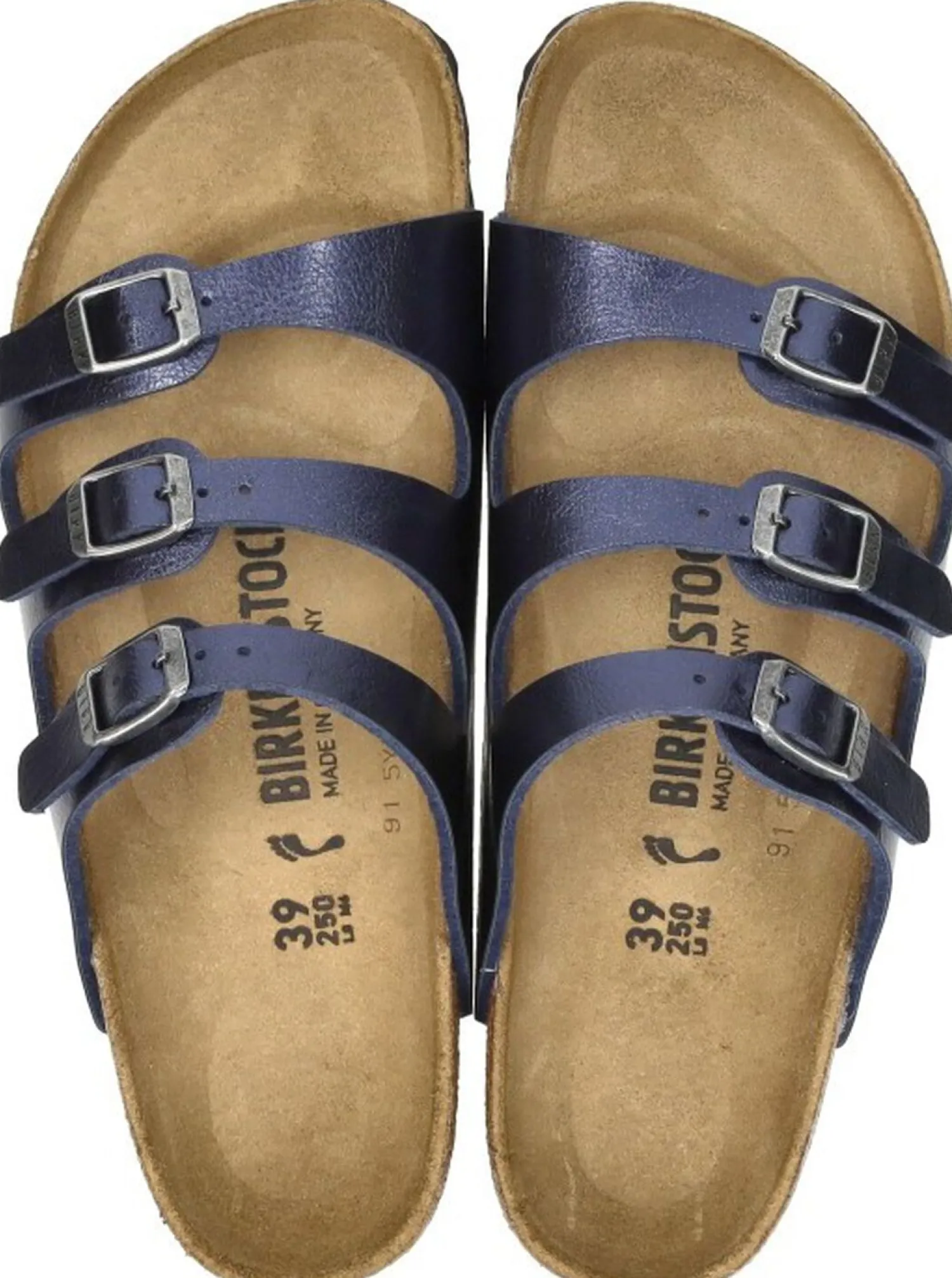 Birkenstock Florida Blauw New
