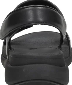 Fitflop F-Mode Go Adjustable Flatform Sandals Zwart Outlet