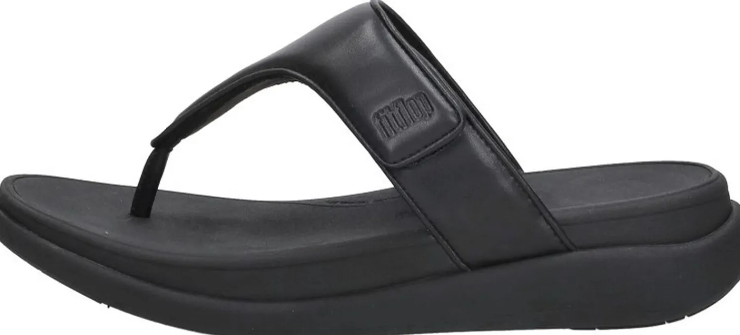 Fitflop F-Mode Go Adjustable Flatform Sandals Zwart Fashion