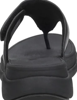Fitflop F-Mode Go Adjustable Flatform Sandals Zwart Fashion