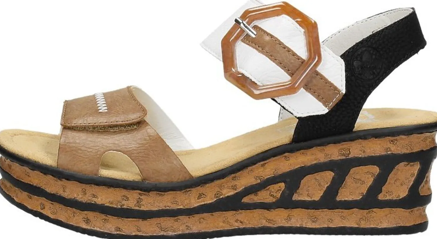 Rieker Gekleed Cognac New