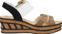 Rieker Gekleed Cognac New