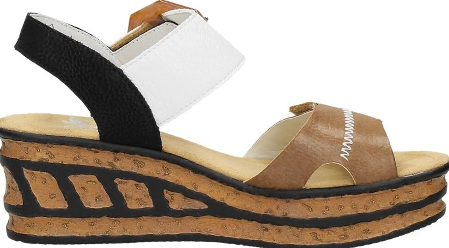 Rieker Gekleed Cognac New