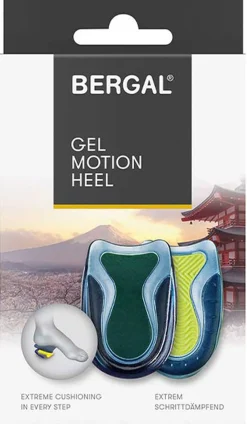 Bergal Gel Motion Heel Blauw Sale