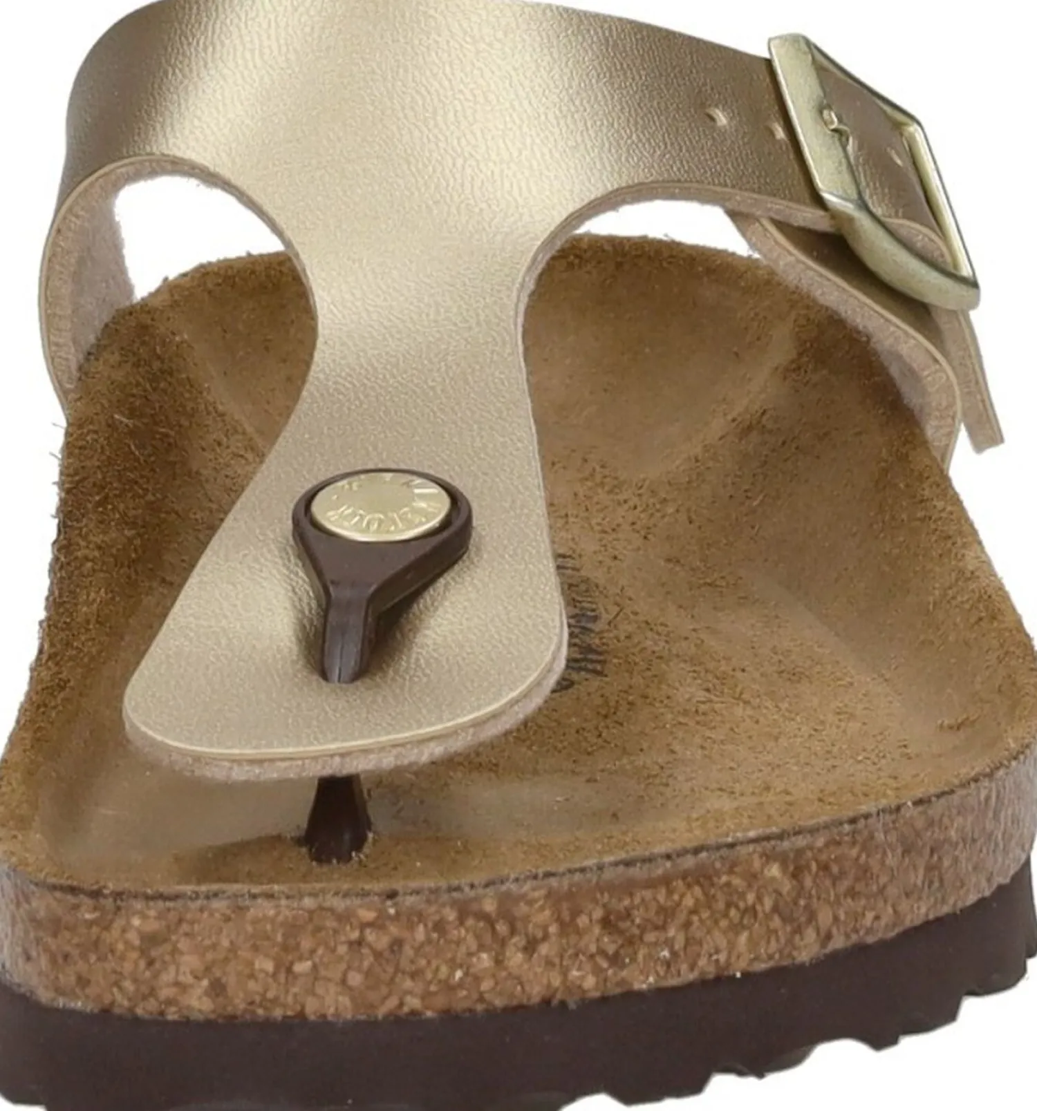 Birkenstock Gizeh Goudkleur Outlet
