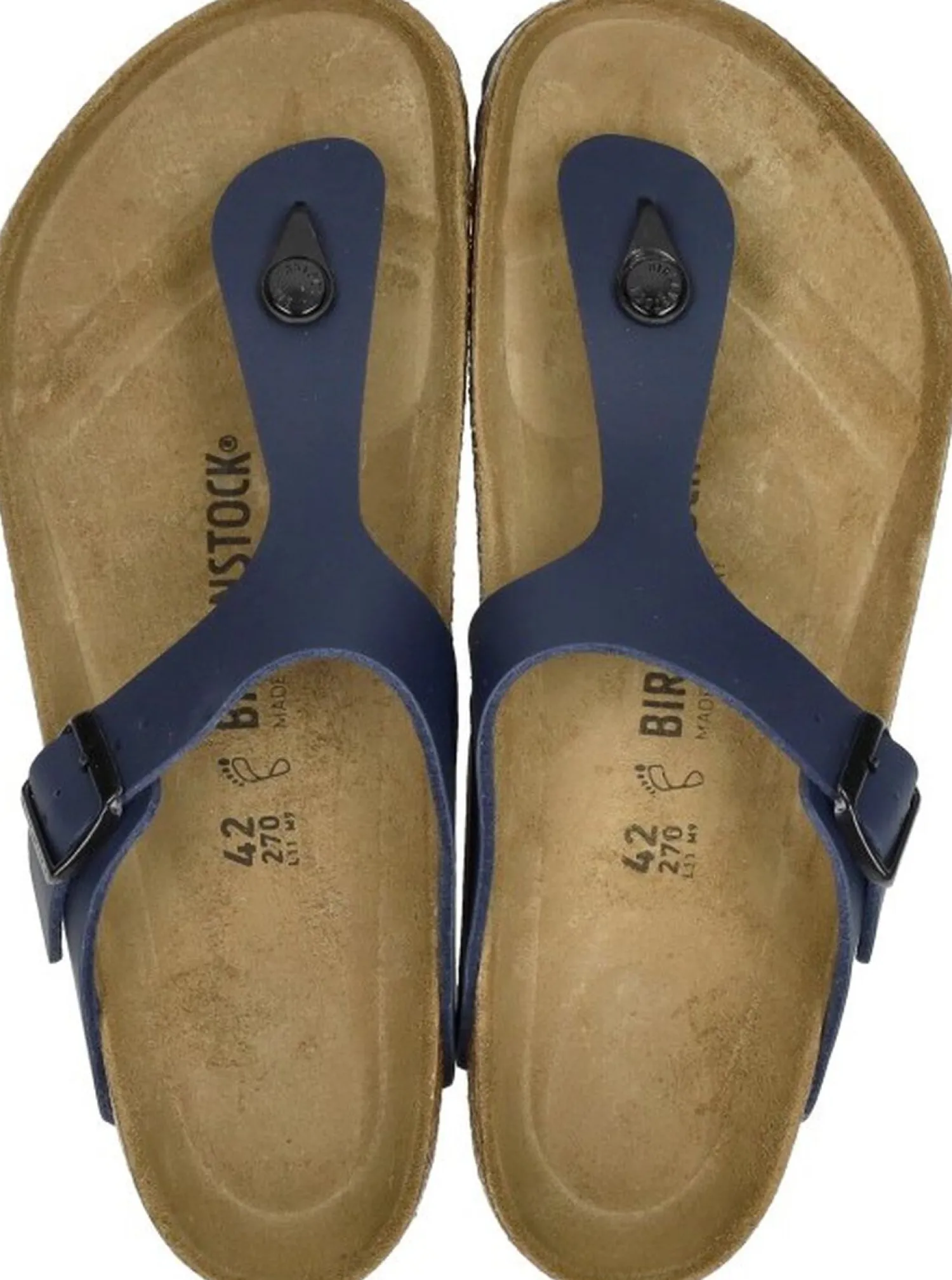 Birkenstock Gizeh Blauw Clearance
