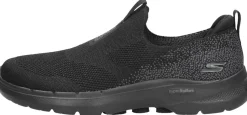 Skechers Go Walk 6 - Glimmering Zwart Hot