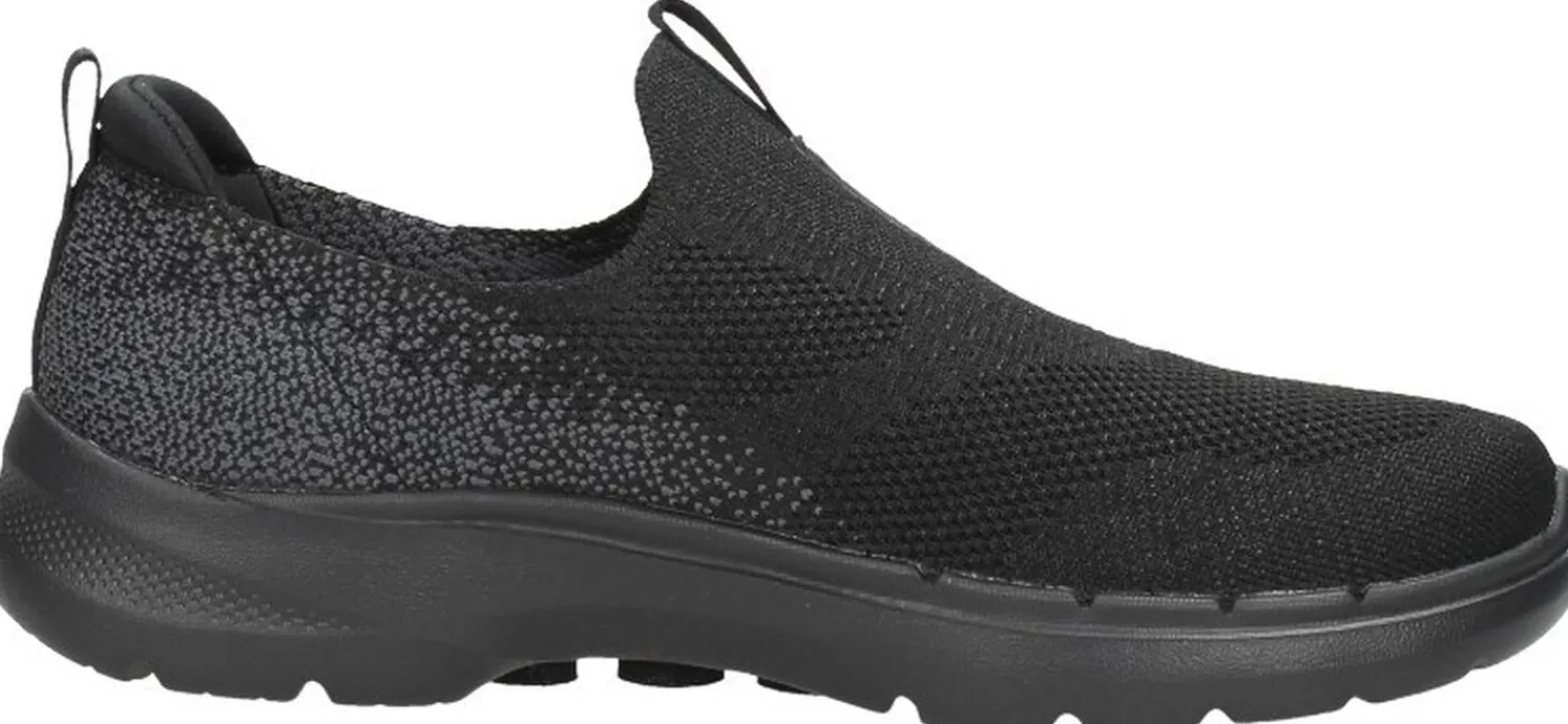 Skechers Go Walk 6 - Glimmering Zwart Hot
