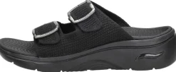 Skechers Go Walk Arch Fit 2.0 Sandal Zwart Outlet