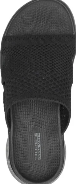 Skechers Go Walk Flex Sandal - Elation Zwart Outlet