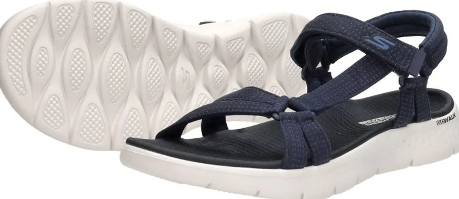 Skechers Go Walk Flex Sandal - Sublime Blauw New